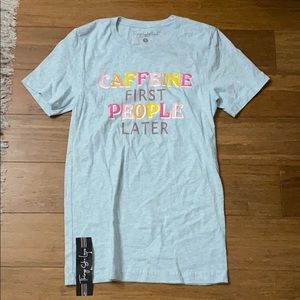 Things She Loves caffeine tshirt